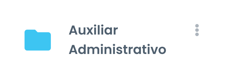 Auxiliar Administrativo