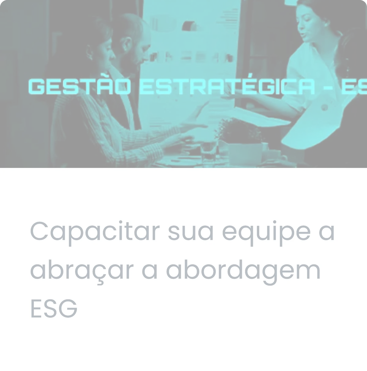 Gestão Estratégica ESG