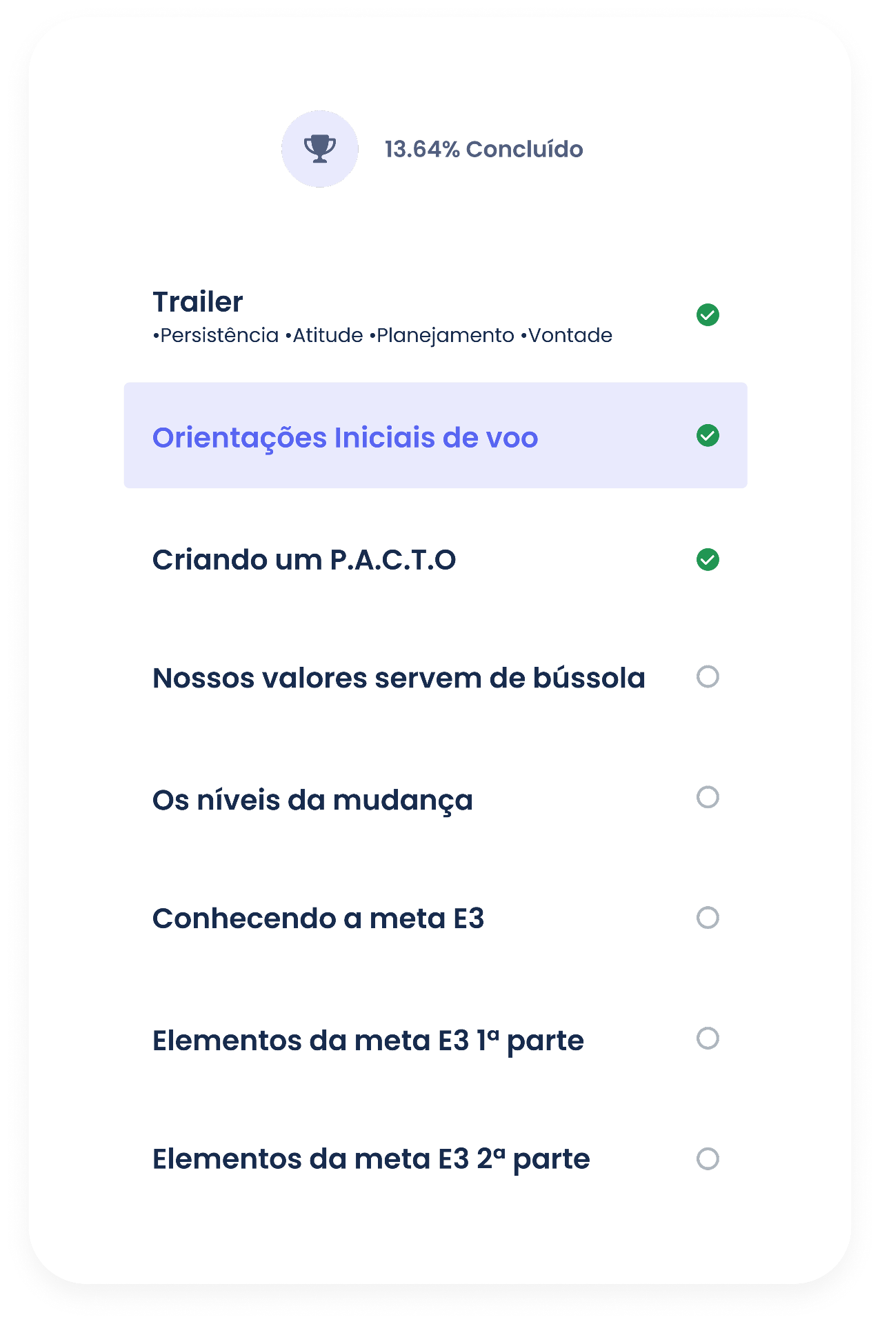 Trilha de aprendizado