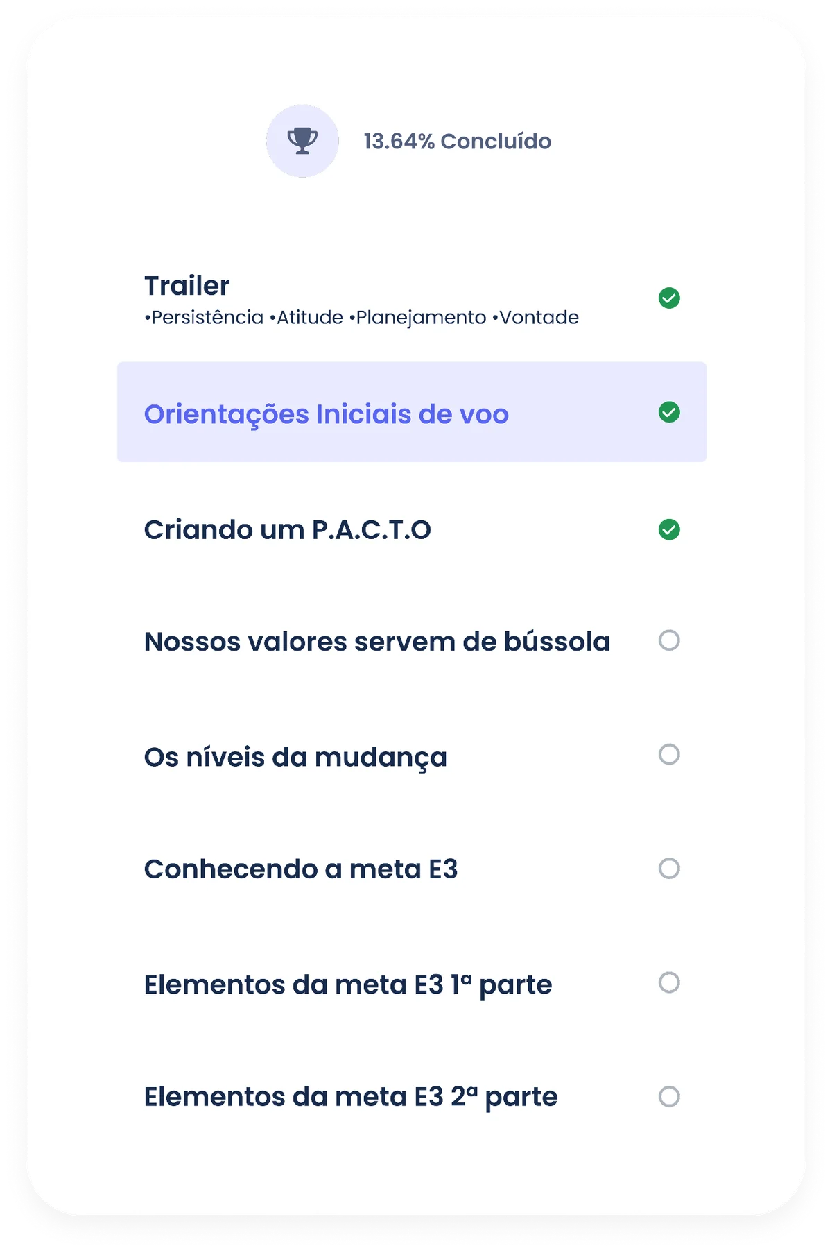 Trilha de aprendizado