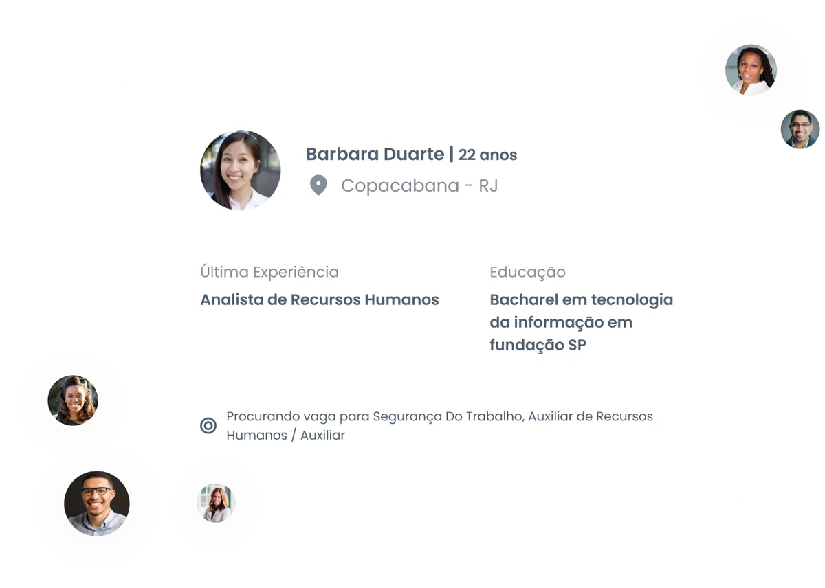Plataforma de Busca de Candidatos da Burh com busca semântica e banco de talentos